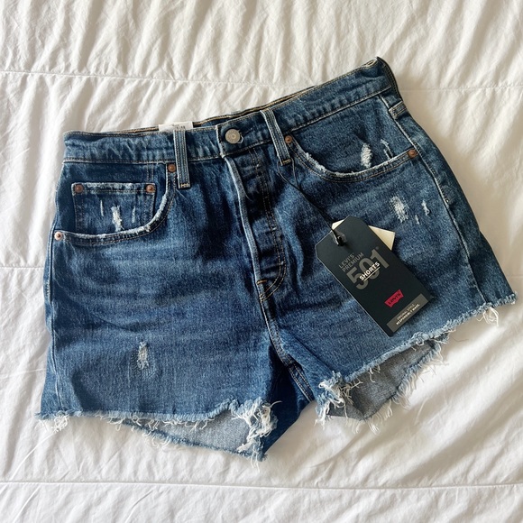 Free People Pants - Levi’s Original High Rise Shorts